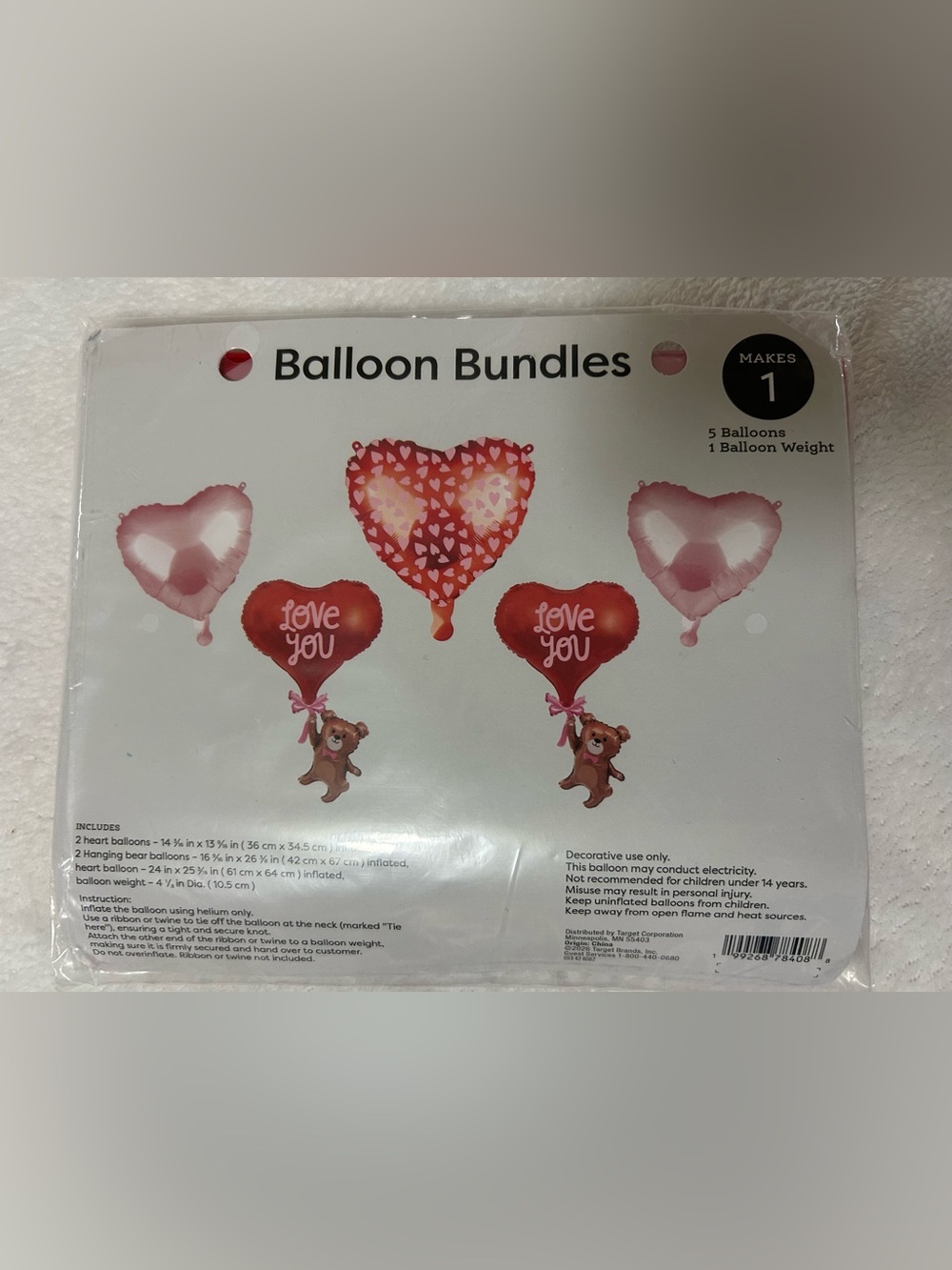 CWC “XOXO” Gift Box with Balloons - Picture 4 of 7